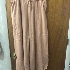 Lunya Cozy Cotton Silk Relaxed Pant In Mellow  Size Xl